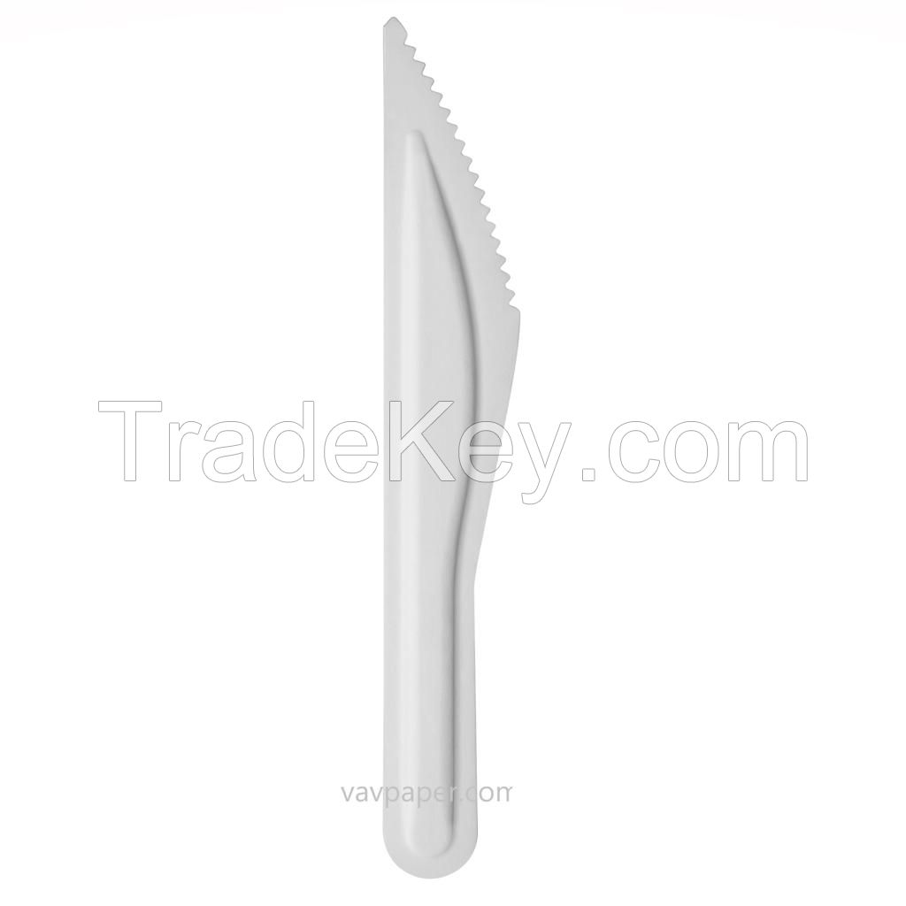 Disposable Biodegradable Eco Friendly Compostable Peper Knife