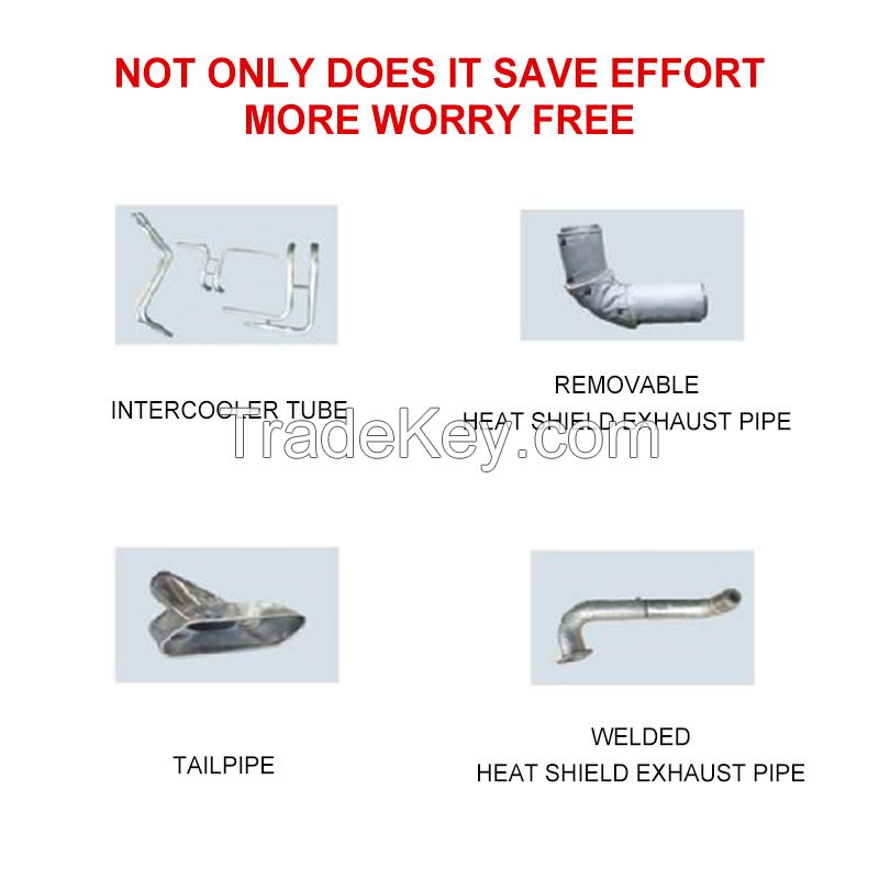 Exhaust pipe, customized products, according to the customer's design drawings, sales and other re-accounting prices.