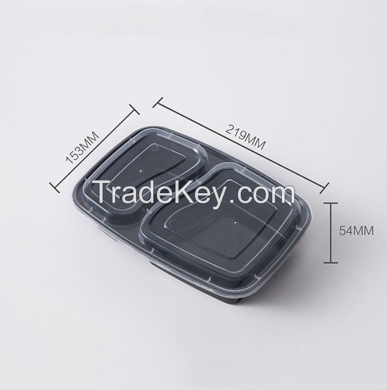 Disposable  PP  Lunch Box Take Away Food Container