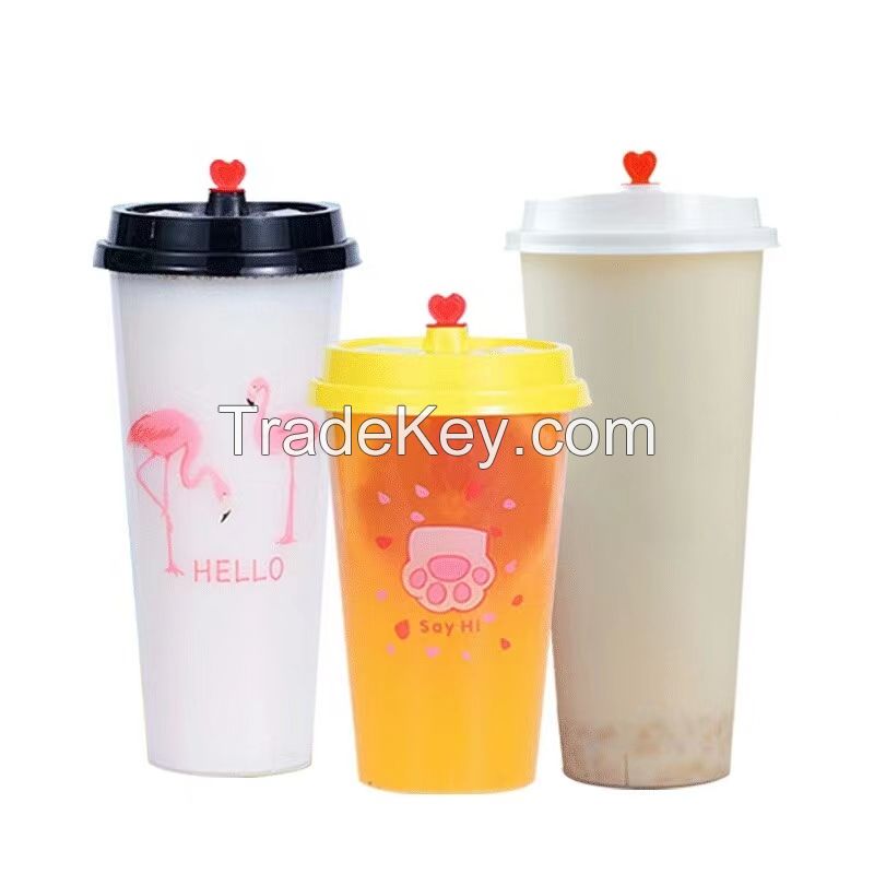 Disposable PET Plastic Beverage Cup