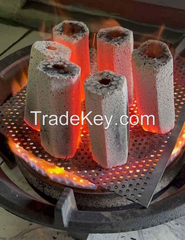 Briquettes Charcoal BBQ Hexagonal Direct Factory