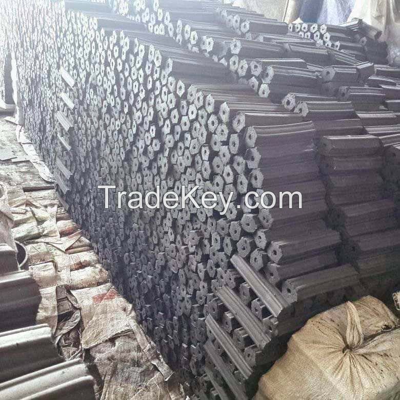 Briquettes Charcoal BBQ Hexagonal Direct Factory