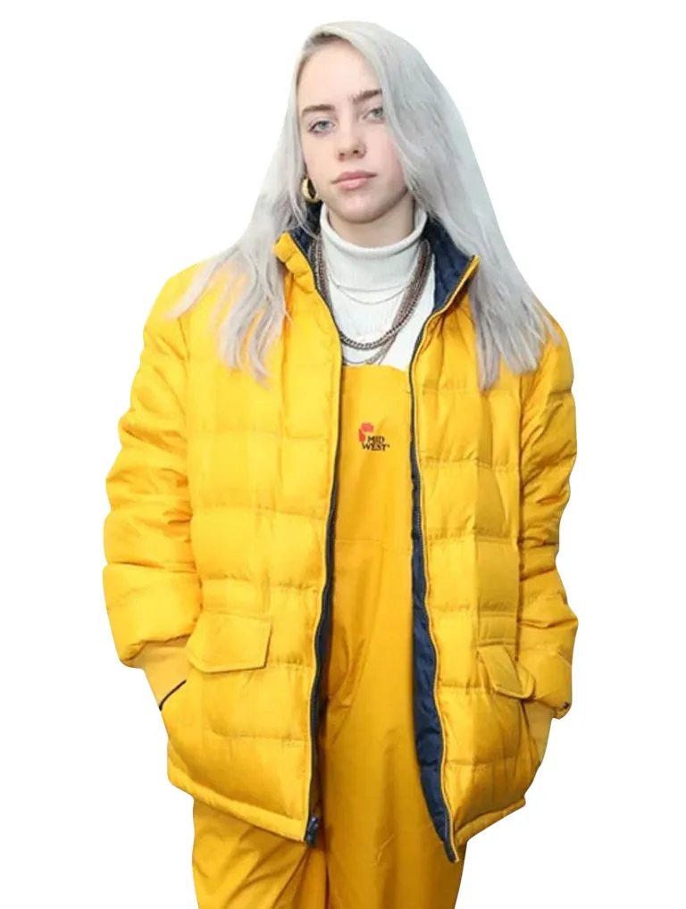 Yellow Puffer Jacket