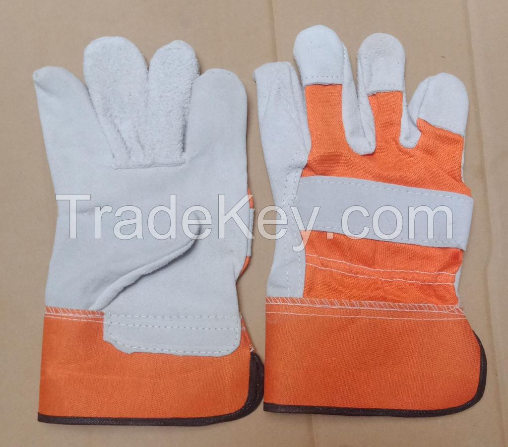 Leather Work Gloves.