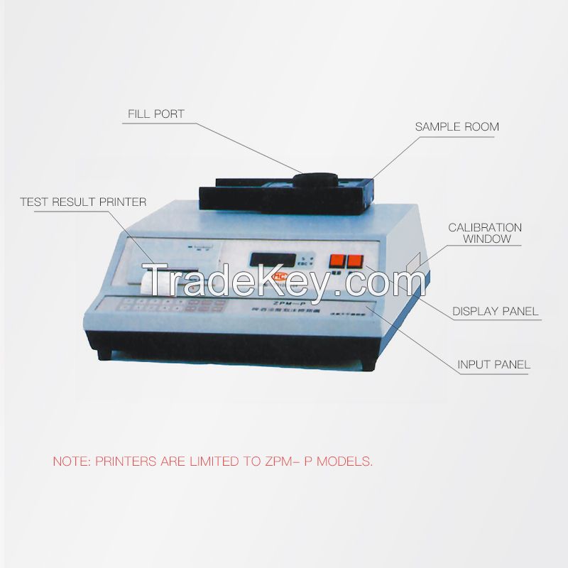 ZPM-P Haze Turbidity Meter/Foam Stability Tester for Beer