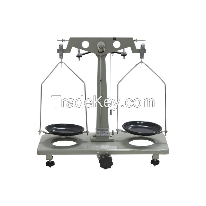 Mechanical Balance Scale Double Pan Balance Scale Balance Tray Table Scale for Laboratory School Physics Teaching Supplies (200g)
