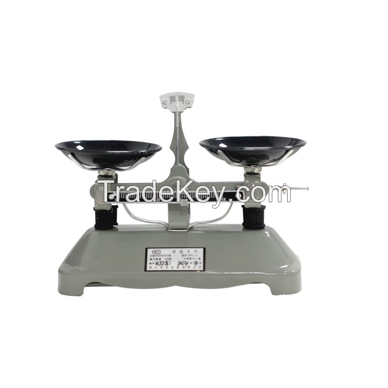 Lab Mechanical Balance Scale Double Pan Balance Scale Balance Tray Table Mechanical Balance Scale