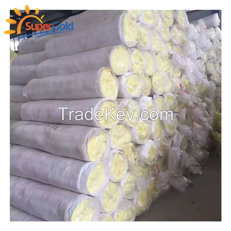 SuperGold glass fiber wool thermal insulation blanket glass wool for greenhouse
