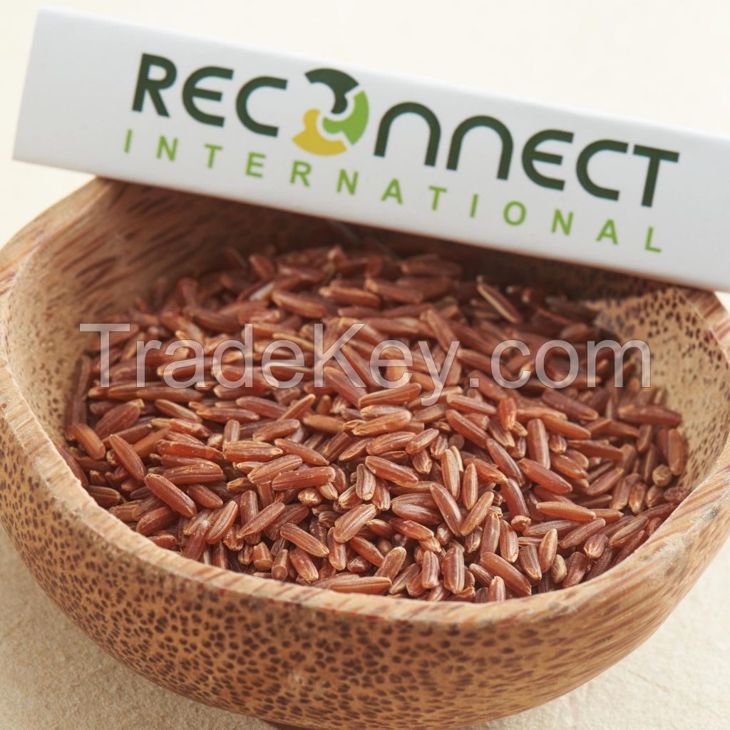 Brown Rice Red Rice Best Selling High Benefits Using For Food HALAL BRCGS HACCP ISO 22000 Certificate Vacuum Customized Packing