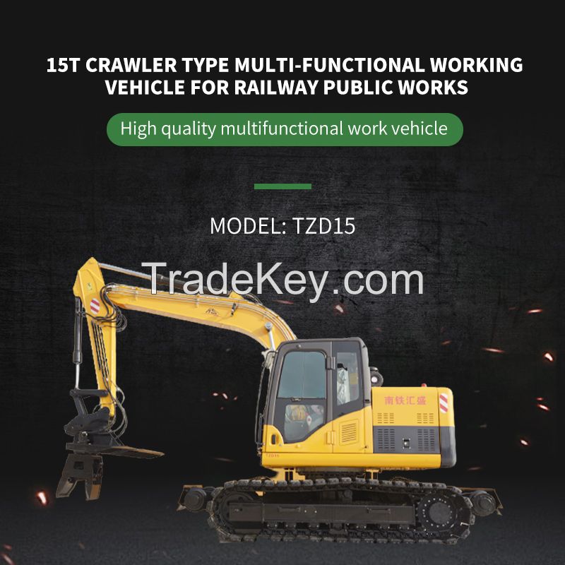 Mail contact for ordering goods.Railway public works multifunctional operation vehicle TZD15 carry.