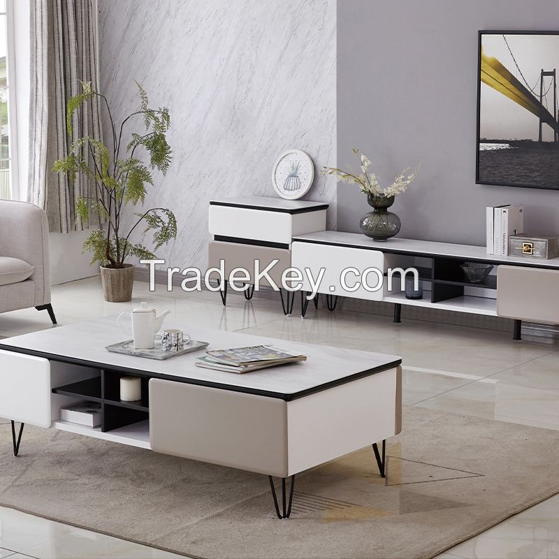 customized.Meilifang TV cabinet, bucket cabinet, coffee table, dining table, dining chairs 61