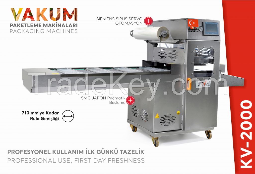 KV 2000 Automatic MAP Packaging Machine