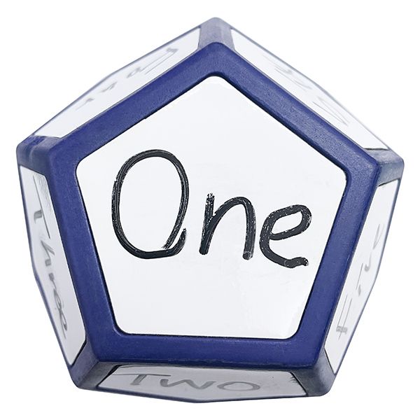 12-Faced Dry Wipe Dice