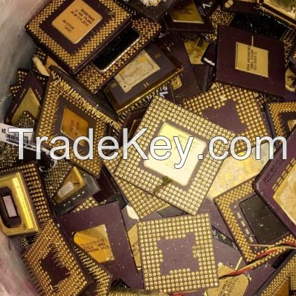 High Yeild Gold 386 and Intel 486 Scrap Ceramic CPU Scrap