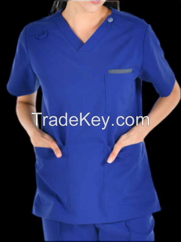 Lonall Multi-pocket Scrubs