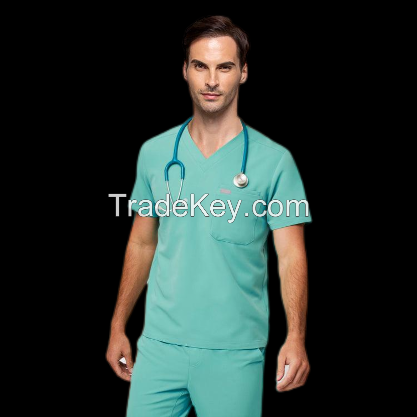 Lonall One-pocket Classic Scrubs