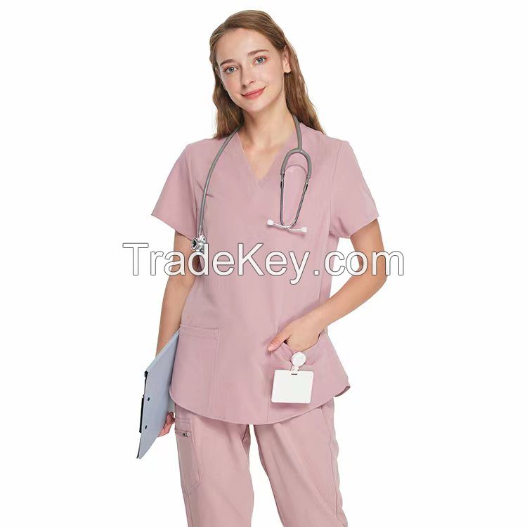  LONALL Short-sleeve Scrubs Set