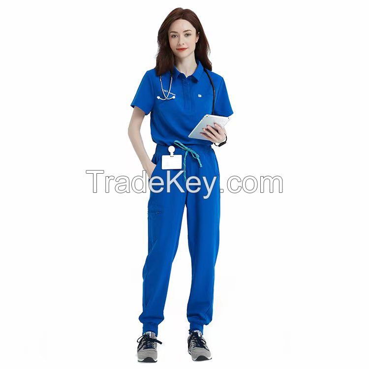 LONALL Scrubs Polo Set