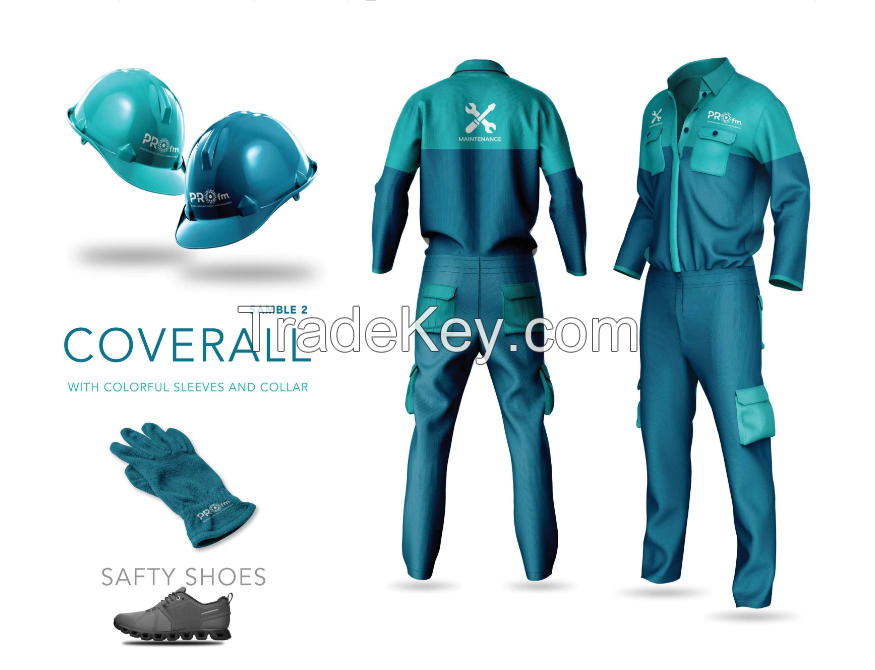 Overalls, acid and alkali resistant, corrosion resistant overalls