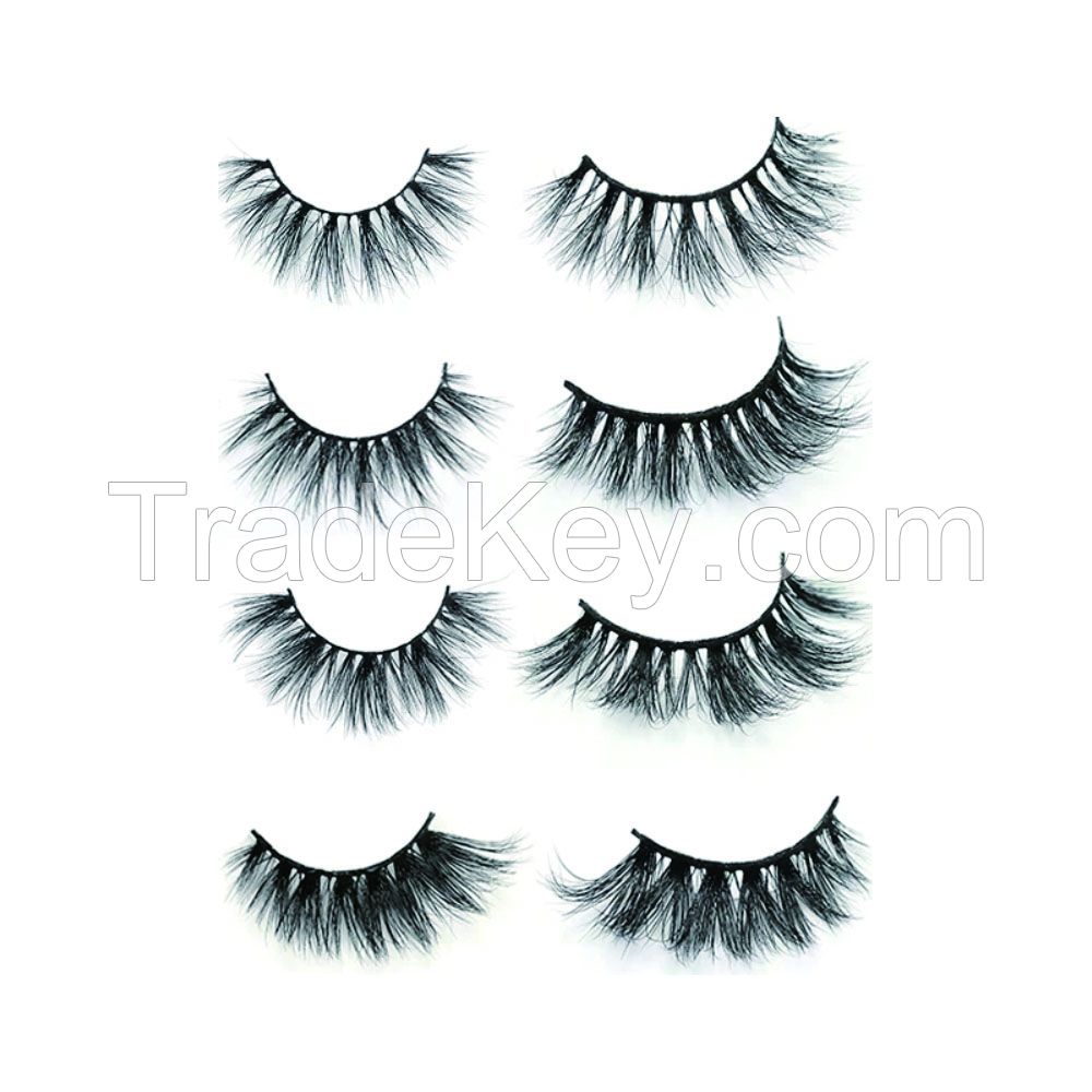 2023 New Classical 0.1mm PBT fiber silk vegan Strip Lashes that Look Like Eyelash Extension Private label False silk Eyelashes