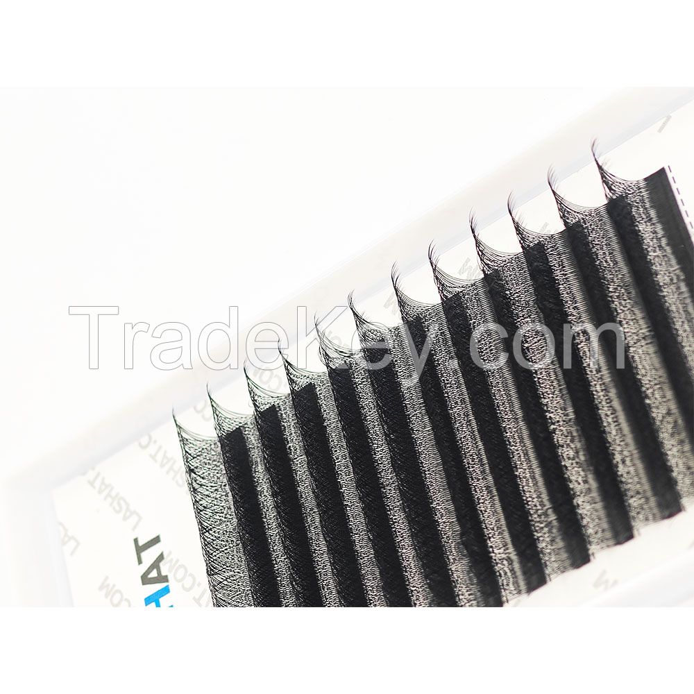 0.07mm 5d Clover Lashes Crisscross Eyelash Extensions 5d Shape 8-15mm Weave Lash Extension