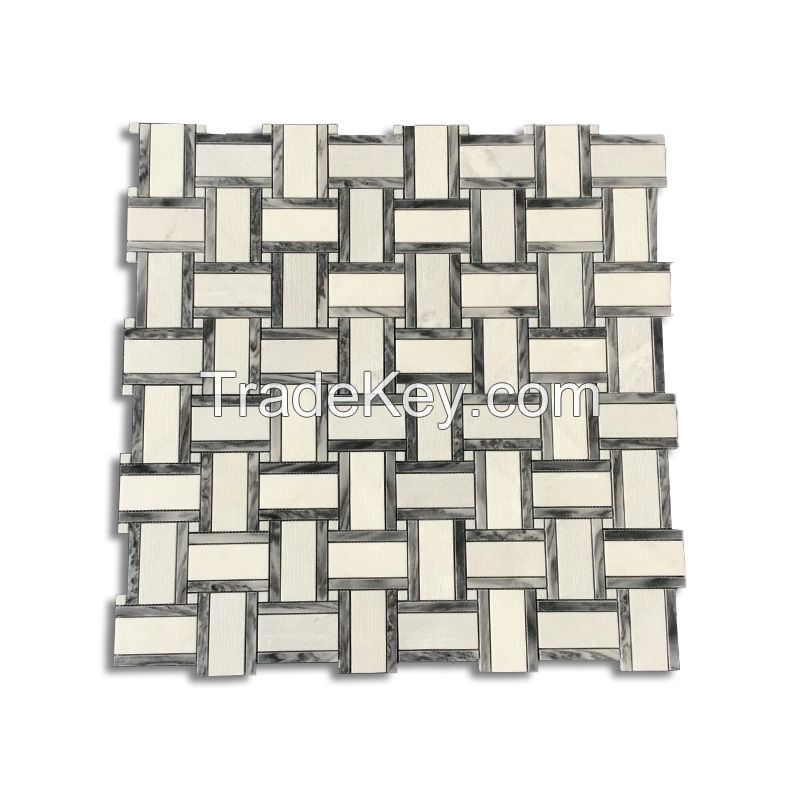 Mosaic Floor Tiles - Available In Matt And Glossy Finishes To Decorate Walls Or Floors (carton Of 10 Pieces) Price Per Square Me