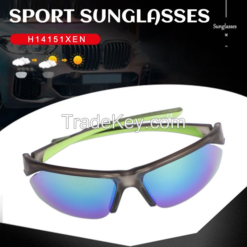 New cycling glasses Road cycling glasses outdoor sports sunglasses men's sunglasses fashion sunglasses H14151XEN