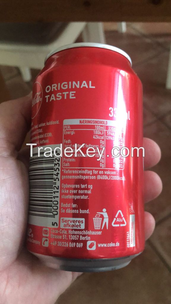 coca cola 330ml cans