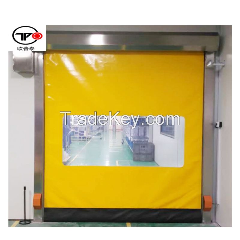 Zipper type quick rolling shutter door, customized product, welcome to contact customer service