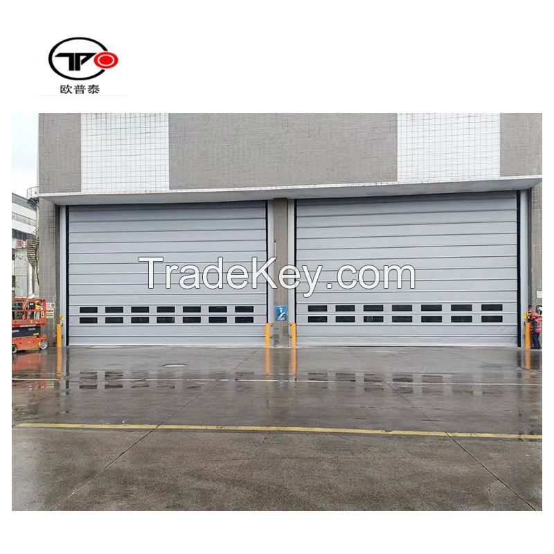 Stacked fast rolling shutter door, can be customized in different sizes, welcome to contact customer service