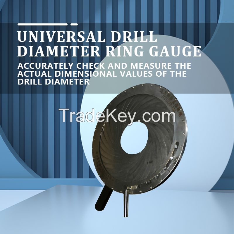 Universal drill bit diameter ring gauge