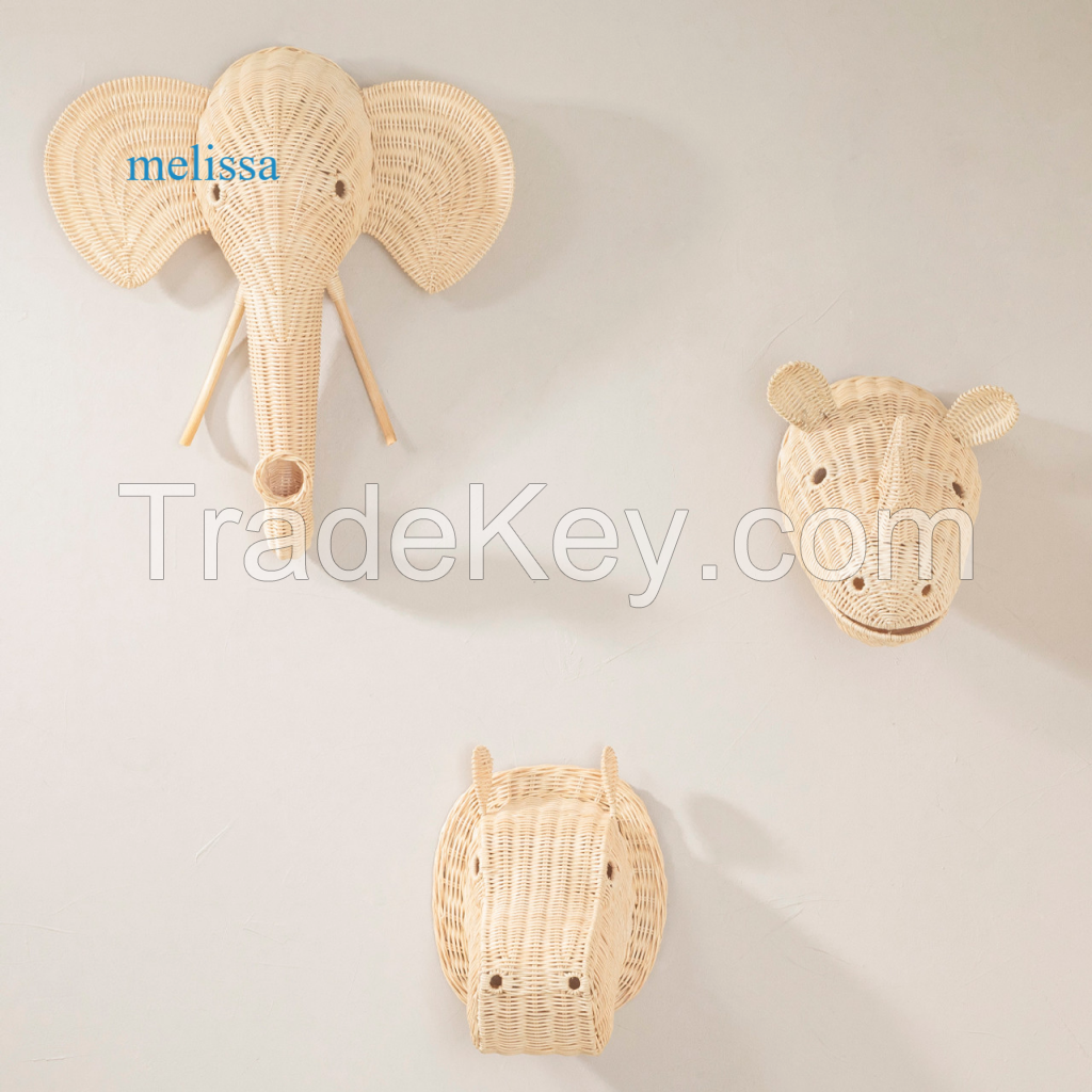 rattan wall decoration