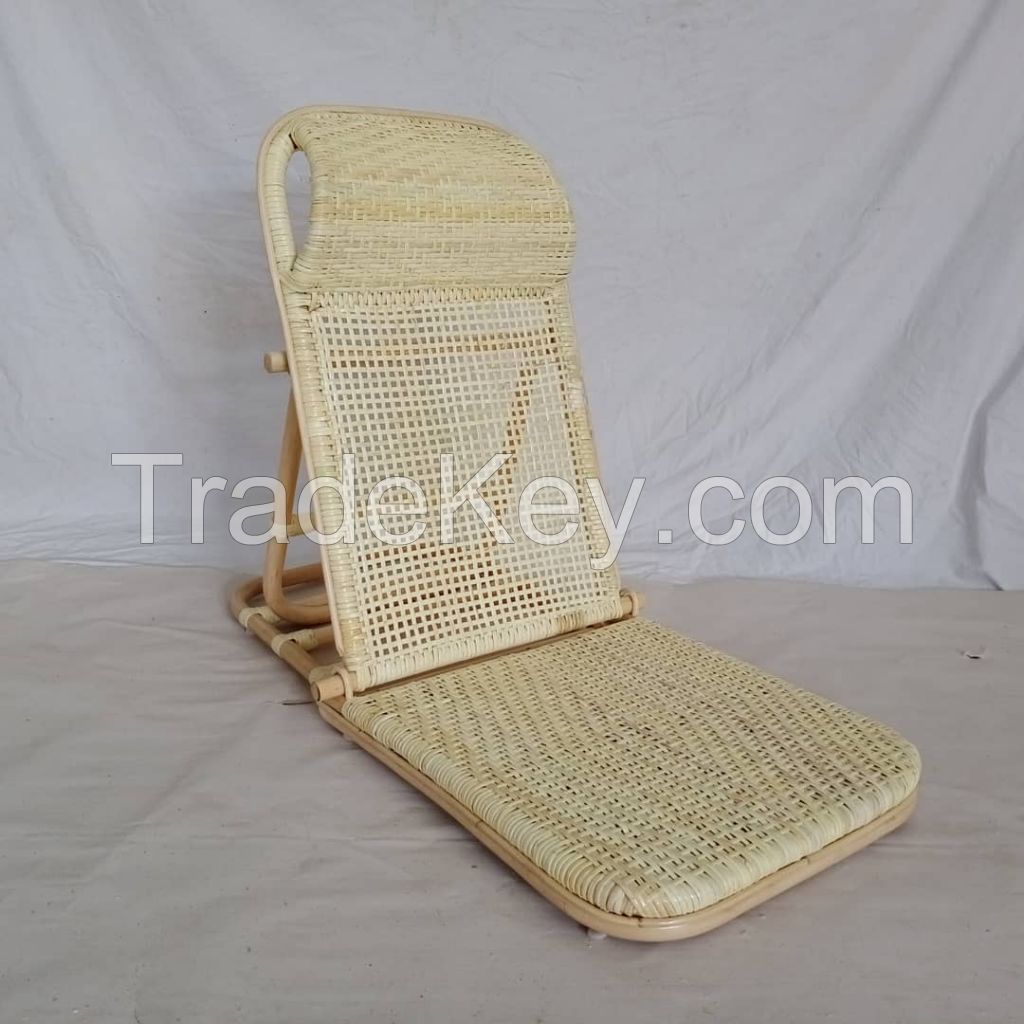 folding rattan beach chair