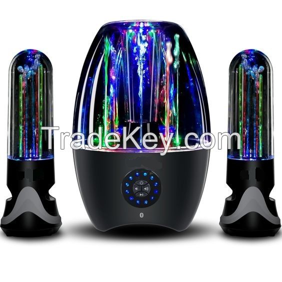 2.1ch big water dancing fountain speaker with subwoofer