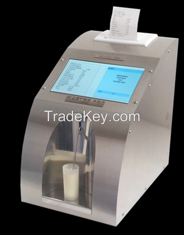 Ultrasonic Milk Analyzer Master Pro Touch