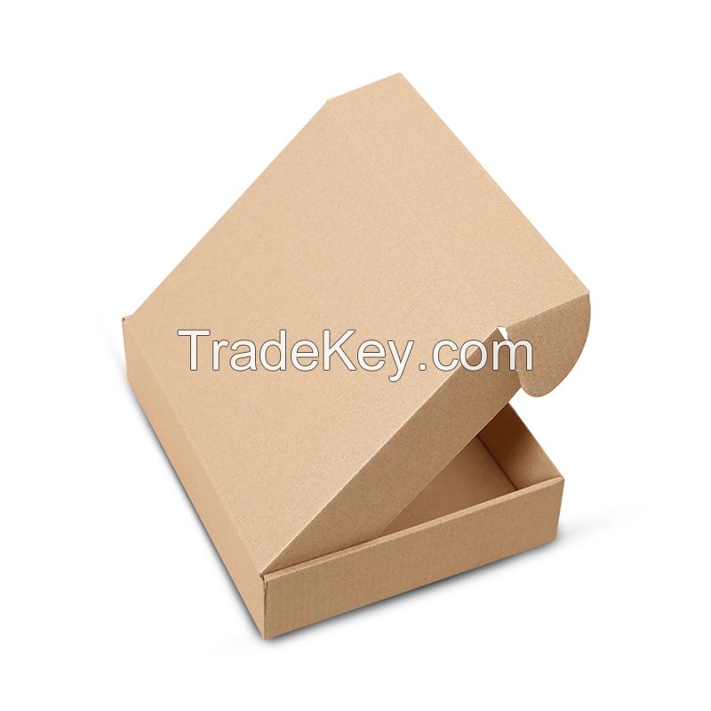 Customization can be contacted by email. Flying box, packing paper box and cardboard box can be customized for printing.