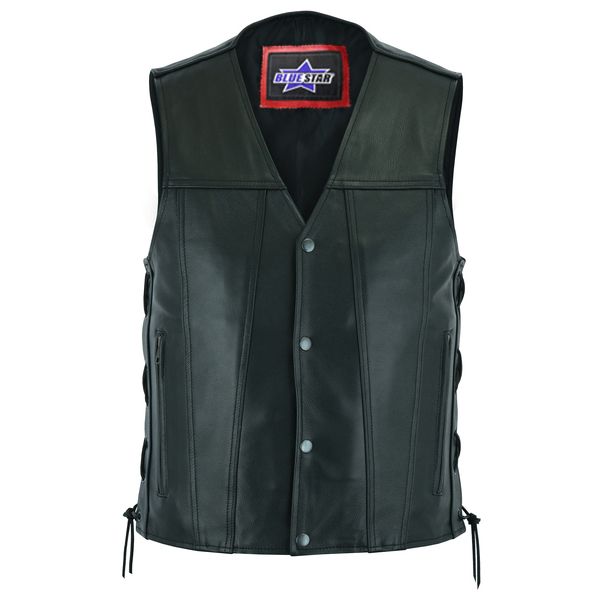 Menâ€™s Single Back Panel Concealed Carry Vest