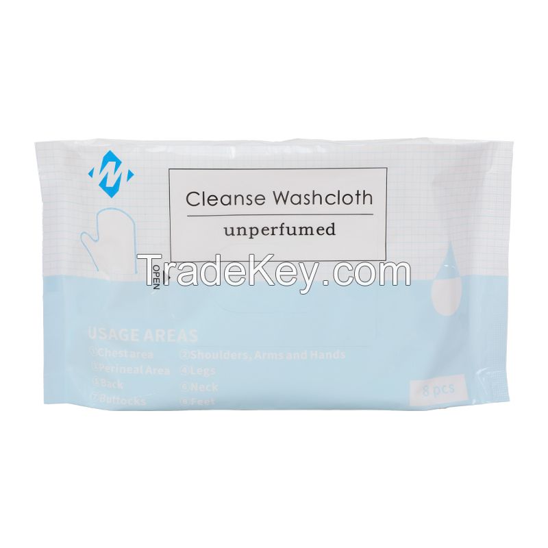 Cleanse washcloth Patient care wipes