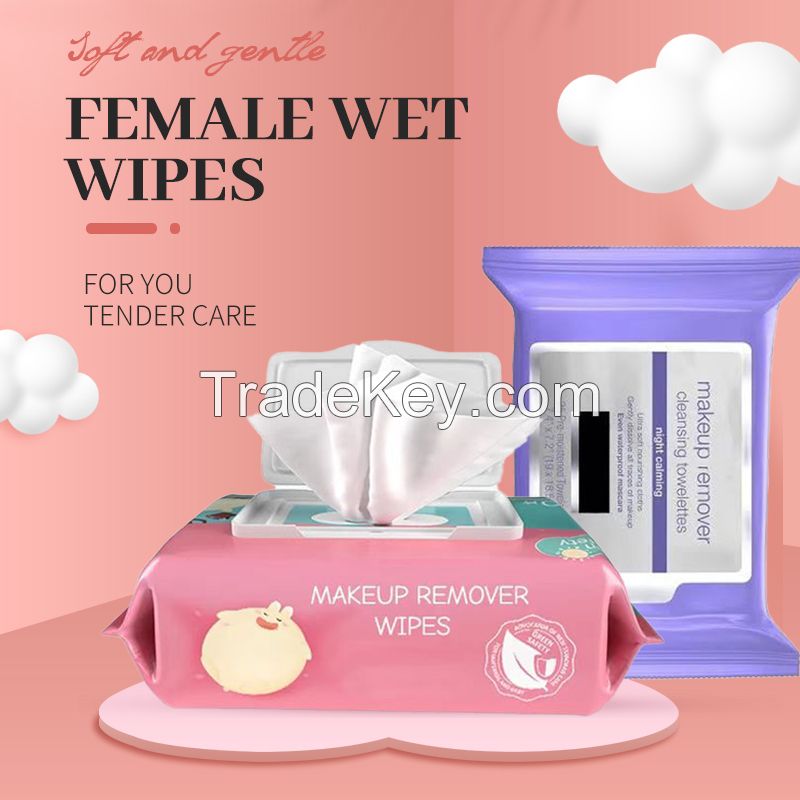 Female wet wipes 20pcs pouch Price negotiable