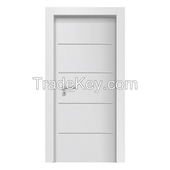 China supplier WPC door panel best price custom WPC bathroom door for many years factory WPC interior door