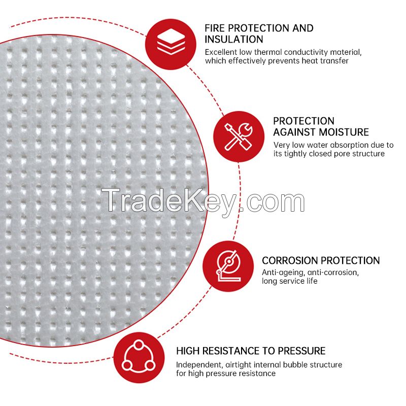 Size Varied Extruded Polystyrene XPS Sheet Polystyrene Insulated Board With Groove Line XPS