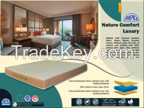 100% Natural Latex, CoolGel, Orthopedic, Medicated mattress