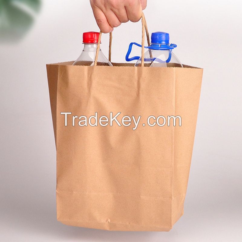 Kraft paper tote bag