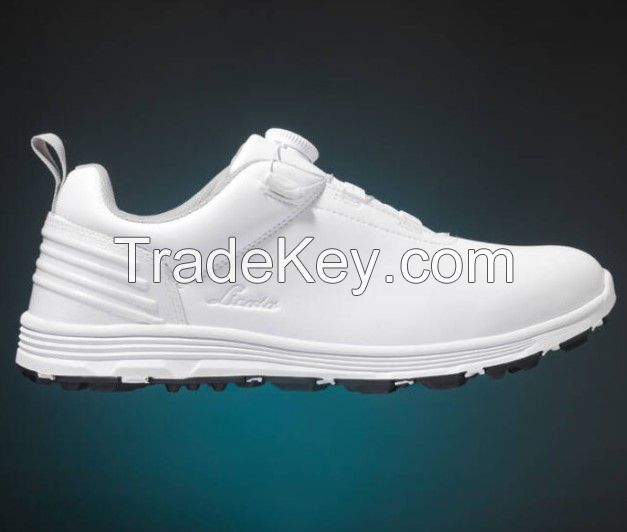 Licata) New Alphonix Golf Shoes C27102 (Color: White, Size: 250 / 255)