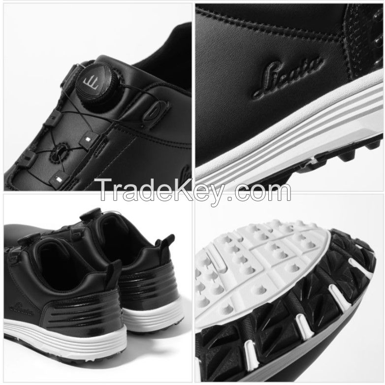 Licata) New Alphonix Golf Shoes C27102 (color: Black, Size: 270)