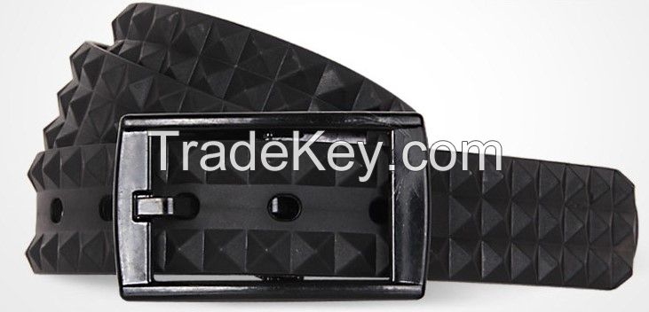 Licata) Light Sl Silicon Golf Belt (a-type, Black)  