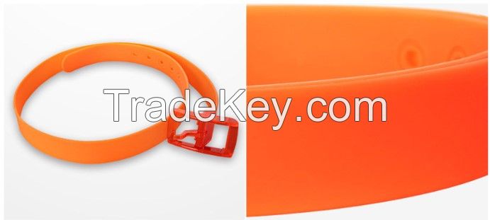 Licata) Light Sl Silicon Golf Belt (b-type, Orange)  