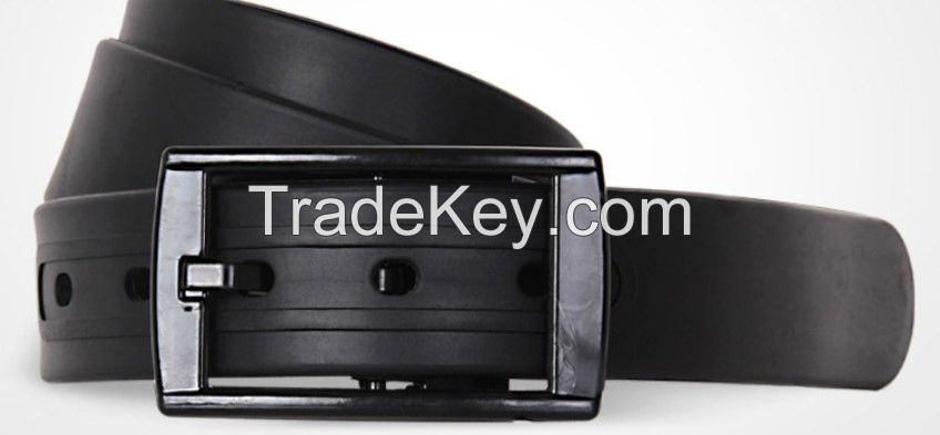 Licata) Light Sl Silicon Golf Belt (b-type, Black)