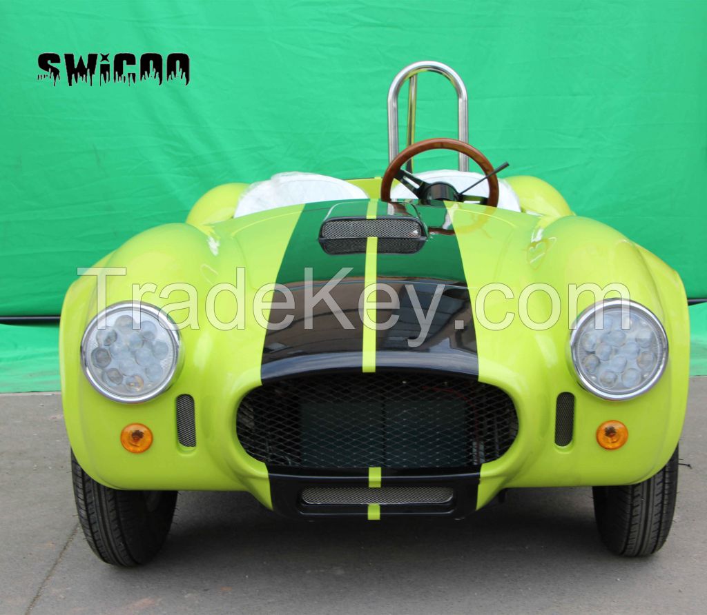 Hot Sale 150cc Gasoline Mini Cobra Golf Cart Go Kart Classic Car For Kids Adult