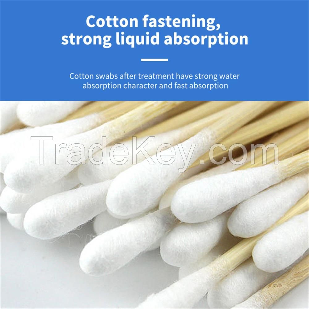 Bamboo cotton swab stick size can be communicated can mailbox communication